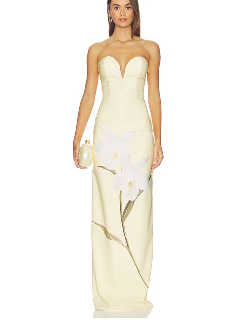 Katie may Ursula gown butter floral